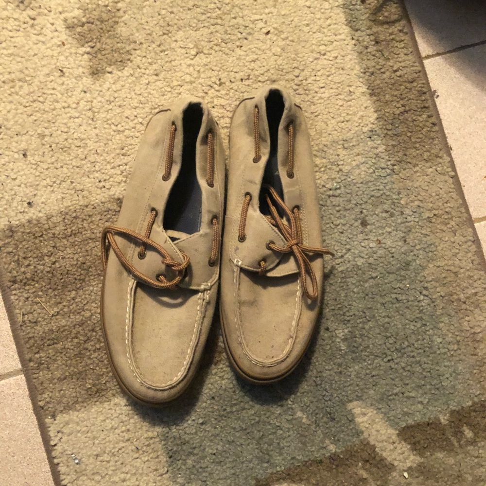 Speedy topsides boat shoes size US11.